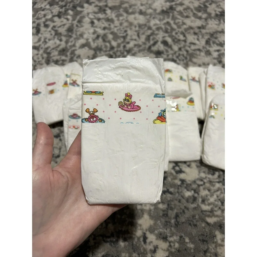 VINTAGE 90s Plastic Diapers Lot‎ Of 16 Jim Henson Muppet Babies